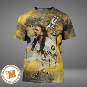 MLB San Diego Padres Fernando Tatís Got Real Creative On The Bases In The Wild Card Series All Over Print Shirt