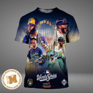 MLB World Series Capital One 2026 Milwaukee Brewers VS Tampa Bay Rays All Over Print Shirt