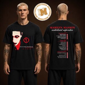 Marilyn Manson Antichrist Superstar 30th Anniversary 2026 Back Sided Album Unisex T-Shirt
