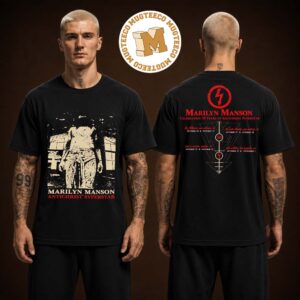 Marilyn Manson Antichrist Superstar 30th Anniversary 2026 Unisex Black T-Shirt
