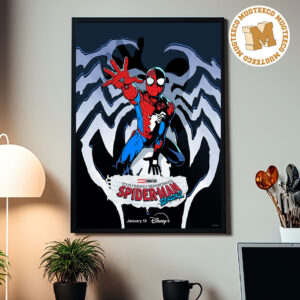 Marvel Animation Disney + Spider-Man Season 2 Tour Friendly Neighborhood Movie Poster On January 13 2027 Home Decor Poster Canvas