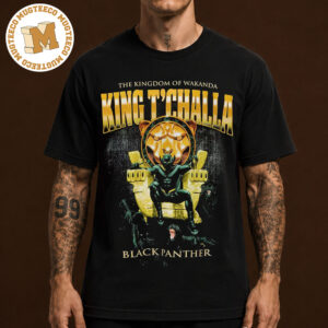 Marvel Exclusive Tee Black Panther King T’Challa The Kingdom Of Wakanda Unisex T-Shirt