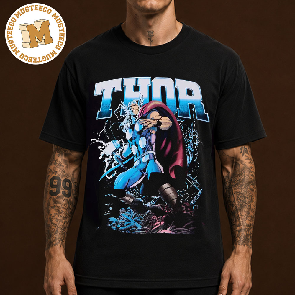 Marvel Exclusive Tee Thor Comic Portrait Unisex T-Shirt Marvel Exclusive Tee Thor Comic Portrait Unisex T-Shirt