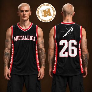 Metallica Las Vegas 2026 Sphere Pop Up Merch Tee Basketball Jersey Shirt