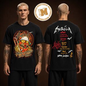 Metallica Las Vegas At Sphere And Loathing Merch Tee Two Sided Unisex T-Shirt