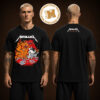 Triumph Band Merch Tee CITG Color Cover Two Sided Unisex Black T-Shirt Triumph Band Merch Tee CITG Color Cover Two Sided Unisex Black T-Shirt