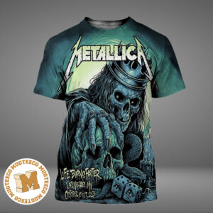 Metallica Life Burn Faster Las Vegas NV 2026 Event Poster At Sphere On October 15 And 17 2026  All Over Print Shirt