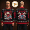 Sabaton Merch Tee God Jul Ya Filthy Head Banger X Mas Two Sided Ugly Sweater Shirt Sabaton Merch Tee God Jul Ya Filthy Head Banger X Mas Two Sided Ugly Sweater Shirt