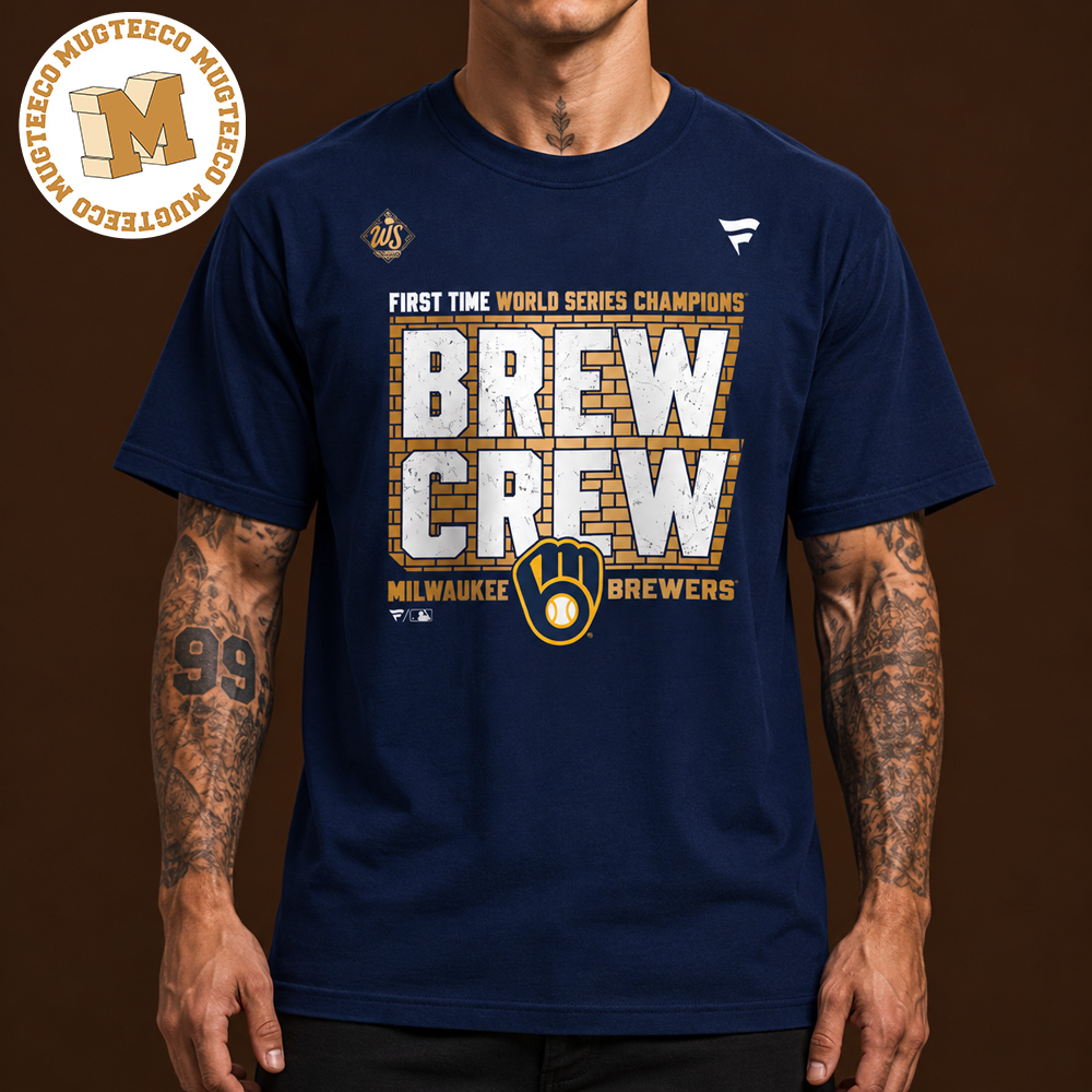 Milwaukee Brewers Fanatics Navy 2026 World Series Champions Brew Crew Unisex T-Shirt Milwaukee Brewers Fanatics Navy 2026 World Series Champions Brew Crew Unisex T-Shirt