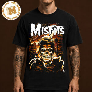 Misfits Merch Tee Fiend Graveyard Unisex Black T-Shirt