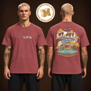 Mt Joy Chicago 2026 Merch Tee Huntington Bank Pavilion At Northerly Island On October 3 2026 Two Sided Unisex T-Shirt
