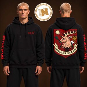 My Chemical Romance Los Angeles CA 2026 Merch Tee At Hollywood Bowl Back Sided Reindeer Graphic Unisex Black Hoodie Shirt
