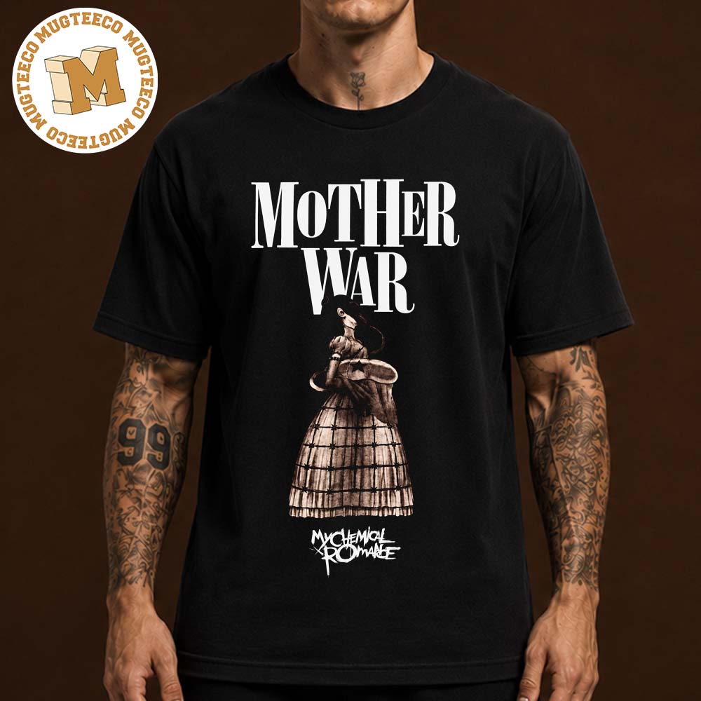 My Chemical Romance Merch Tee Mother War Unisex T-Shirt My Chemical Romance Merch Tee Mother War Unisex T-Shirt