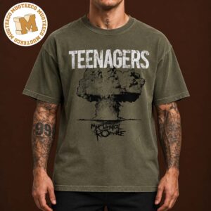 My Chemical Romance Merch Tee Teenagers Unisex Olive Green T-Shirt