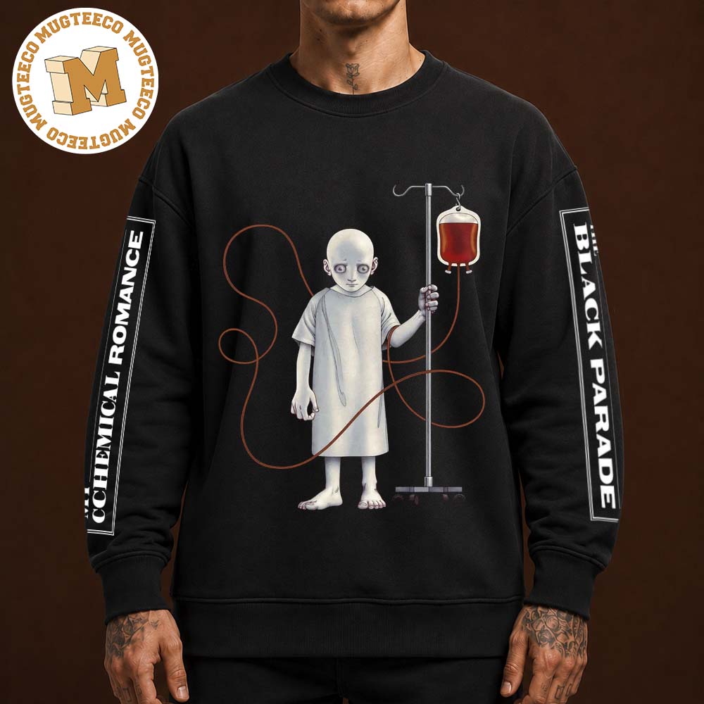My Chemical Romance Merch Tee The Patient Unisex Long Sleeve Black Shirt My Chemical Romance Merch Tee The Patient Unisex Long Sleeve Black Shirt