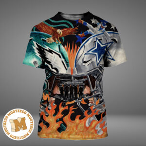 NFL Philadelphia Eagles VS Dallas Cowboys On October 27 2026 All Over Print Shirt