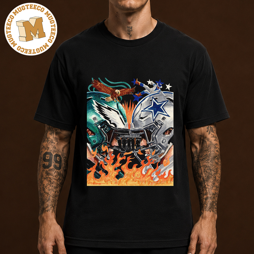NFL Philadelphia Eagles VS Dallas Cowboys On October 27 2026 Unisex T-Shirt NFL Philadelphia Eagles VS Dallas Cowboys On October 27 2026 Unisex T-Shirt