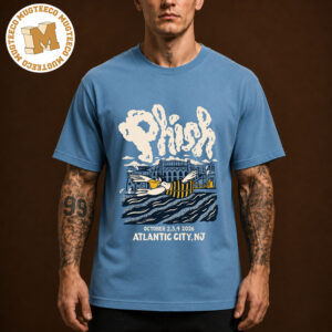 Phish Atlantic NJ 2026 Event Tee At Jim Whelan Boardwalk Hall On October 2 3 4 2026 Unisex T-Shirt