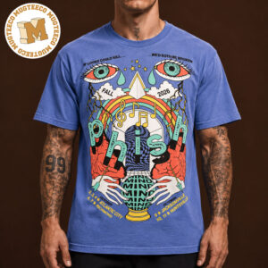Phish x Double Wonderful All Fall Tour 2026 Merch Tee Unisex T-Shirt