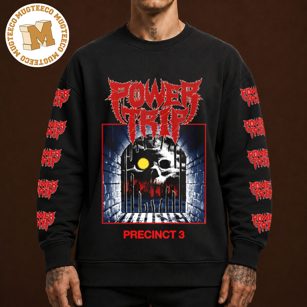 Power Trip Merch Tee Precinct 3 Unisex Long Sleeve Shirt Power Trip Merch Tee Precinct 3 Unisex Long Sleeve Shirt