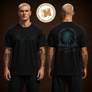 Queens of the Stone Age Band Merch Tee Perfecth Two Sided Unisex Black T-Shirt