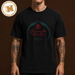 Queens of the Stone Age Band Merch Tee QOTSA perfecth Emblem Unisex Black T-Shirt