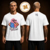 Rock Star Game Merch Tee Grand Theft Auto VI Vintage Logo Two Sided Unisex T-Shirt