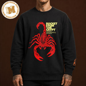 Rocket From The Crypt Band Merch Tee Scream, Framkenstein, Scream Scorpion Unisex Black Long SLeeve Shirt