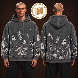 Sick New World 2026 Fort Worth TX Merch Tee At Texas Motor Speedway On October 24 2026 Two Sided Unisex Washed Hoodie Shirt