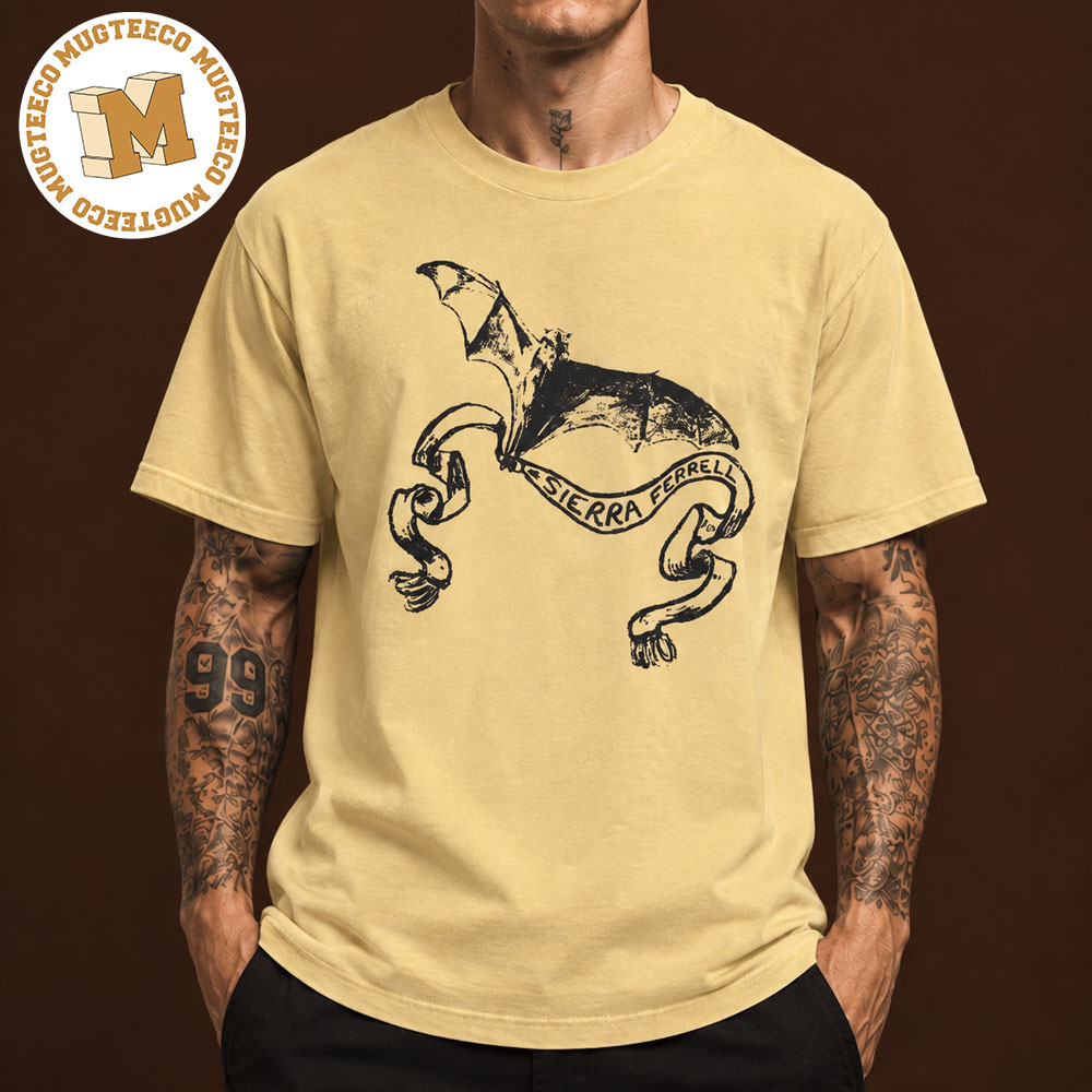 Sierra Ferrell Merch Mustard Batty Tee Unisex T-Shirt Sierra Ferrell Merch Mustard Batty Tee Unisex T-Shirt