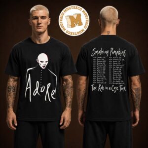 Smashing Pumpkins The Rats In A Cage Tour 2026 Merch Tee Back Sided Line Up Two Sided Unisex T-Shirt