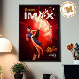 Street Fighter 2026 Movie Filmed For IMAX Chun Li Poster Hitting Theaters October 16 Home Decor Poster Canvas