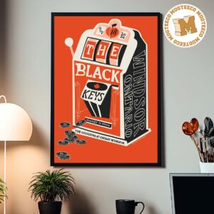 The Black Keys Windsor ON 2026 Event Poster At The Colosseum At Caesars Windsor On October 18 2026 Home Decor Poster Canvas
