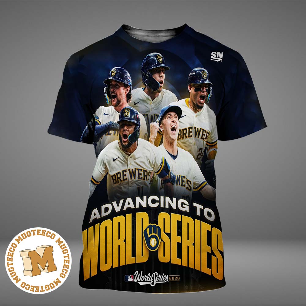 The Milwaukee Brewers Advancing To World SERIES For The First Time In 44 Years All Over Print Shirt The Milwaukee Brewers Advancing To World SERIES For The First Time In 44 Years All Over Print Shirt