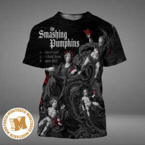 The Smashing Pumpkins Baltimore MD 2026 Event Poster At  CFG Bank Arena On October 3 2026 All Over Print Shirt