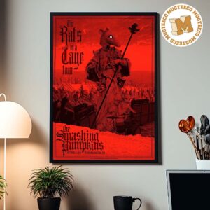 The Smashing Pumpkins Boston MA The Rats In A Cage Tour 2026 Event Poster At TD Garden On October 2 2026 Home Decor Poster Canvas