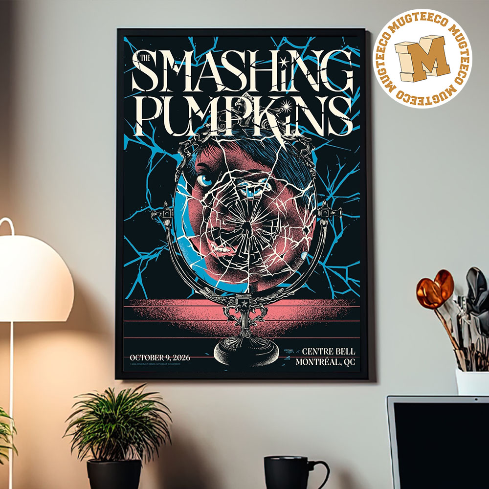 The Smashing Pumpkins Montreal QC 2026 Event Poster At Centre Bell On October 9 2026 Home Decor Poster Canvas The Smashing Pumpkins Montreal QC 2026 Event Poster At Centre Bell On October 9 2026 Home Decor Poster Canvas