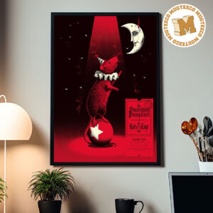 The Smashing Pumpkins The Rats In A Cage Tour Hamilton ON 2026 Event Poster At TD Coliseum On October 7 2026 Home Decor Poster Canvas