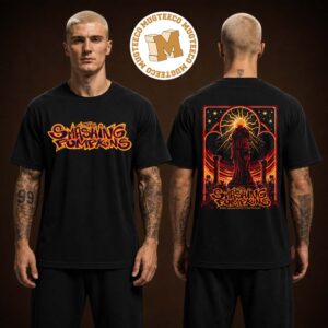 The Smashing Pumpkins The Rats In A Cage Tour Indianapolis IN 2026 Event Poster At Gainbridge Fieldhouse On October 20 2026 Two Sided Unisex Black T-Shirt
