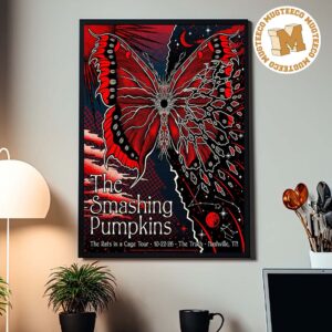 The Smashing Pumpkins The Rats In A Cage Tour Nashville TN 2026 Event Poster At The Truth On October 22 2026 Home Decor Poster Canvas