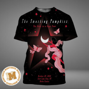 The Smashing Pumpkins The Rats In A Cage Tour Slat Lake City UT 2026 Event Poster At Delta Center On October 29 2026 All Over Print Shirt