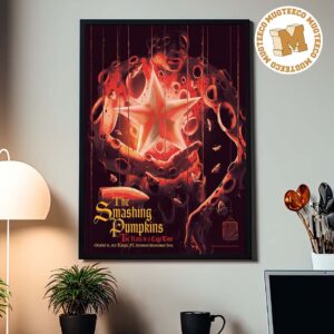 The Smashing Pumpkins The Rats In A Cage Tour Tampa FL 2026 Event Poster At Benchmark International Arena On October 18 2026 Home Decor Poster Canvas