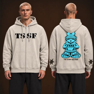 The Story So Far Exclusive Tee Back Sided Graphic Hip Hop Two Sided Unisex Zip Up Hoodie Shirt