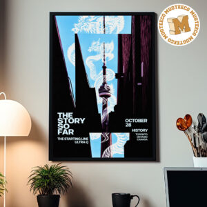 The Story So Far The Starting Line Ultra Q Tour Toronto Ontario Canada 2026 Event Poster At History On October 28 2026 Home Decor Poster Canvas