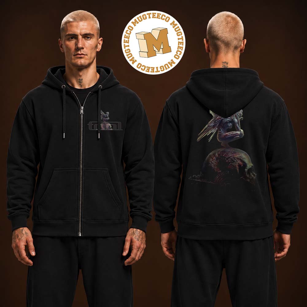 Tool Band Exclusive Tee Adi Granov Desolation Two Sided Unisex Black Hoodie Zip Up Shirt Tool Band Exclusive Tee Adi Granov Desolation Two Sided Unisex Black Hoodie Zip Up Shirt