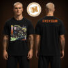 Rock Star Game GTA 6 Vice City Leonida Merch Tee Two Sided Unisex White T-Shirt