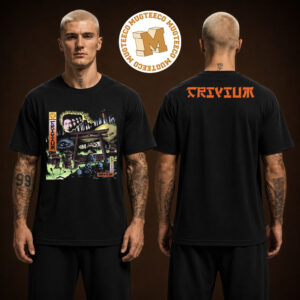 Triumph Band Merch Tee CITG Color Cover Two Sided Unisex Black T-Shirt