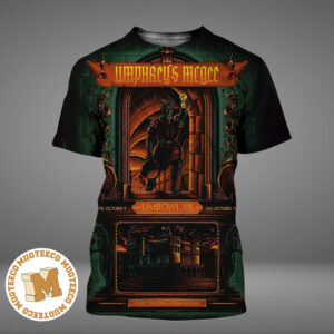 Umphrey’s McGee Milwaukee WI 2026 Event Poster At Pabst Theater On October 9 And 10 2026 All Over Print Shirt