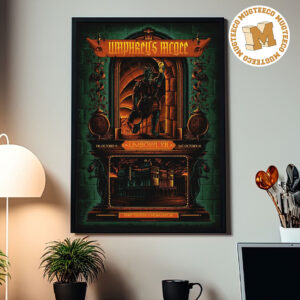 Umphrey’s McGee Milwaukee WI 2026 Event Poster At Pabst Theater On October 9 And 10 2026 Home Decor Poster Canvas
