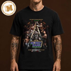 WWE Women Money In The Bank Ladder Match New Orleans On October 10 2026 Unisex T-Shirt